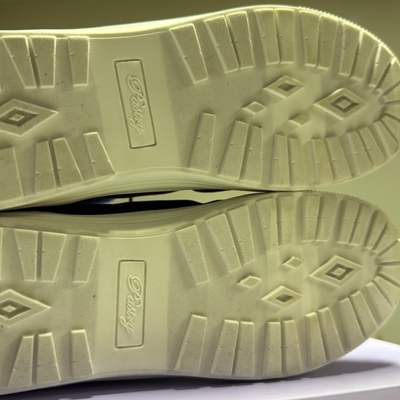 Pastry Riverside sz10 women hi-top dance walking sneaker black suede blue laces - Picture 12 of 16